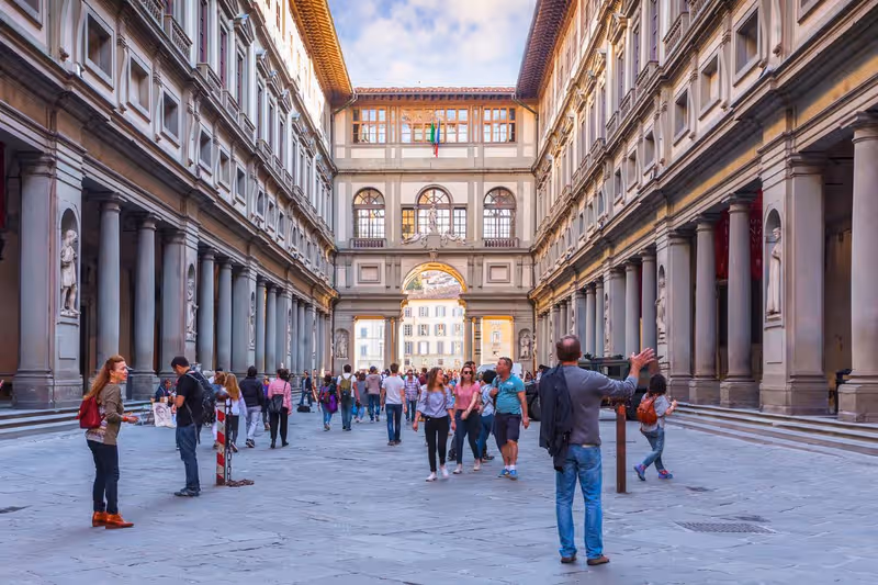 Florence: Uffizi Priority Ticket & Masterpieces Audio App